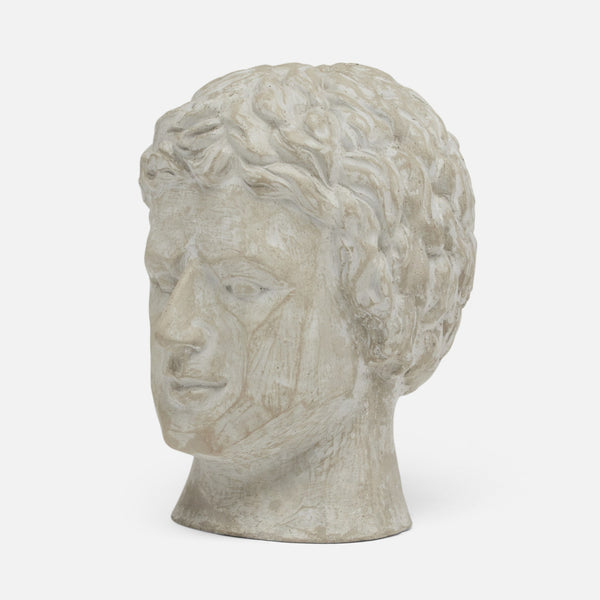 Stone Head Figurine