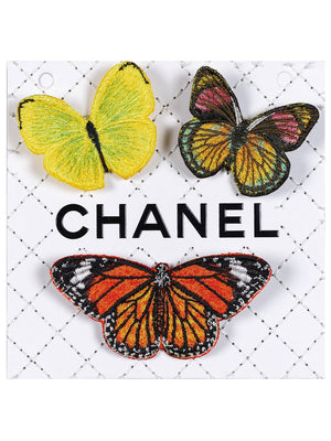 Petite Chanel Butterfly Swarm - The Chanel petite butterfly swarm starts with a lu