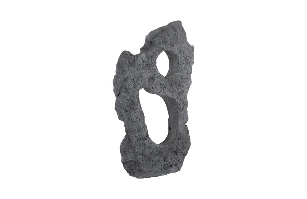 Resin Rock 2-Hole Sculpture