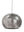 Polished Nickel Pierced Metal Sphere Pendant - Handcrafted with a brilliant polished nickel finis