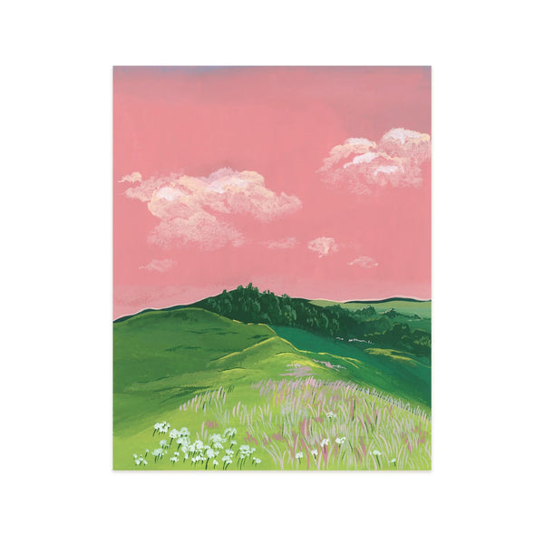 Pink Sky Art Print