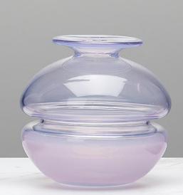 Handblown Glass Cylinder Bud Vase