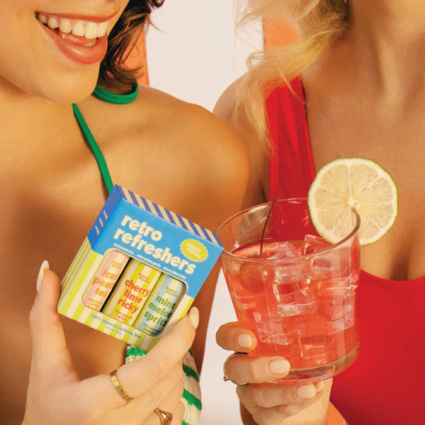 Lip Balm Gift Set - Retro Refreshers