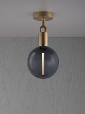 FORKED CEILING / LINEAR / GLOBE / SMOKED / MEDIUM
