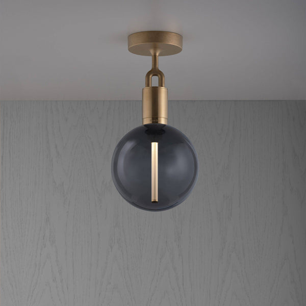 FORKED CEILING / LINEAR / GLOBE / SMOKED / MEDIUM