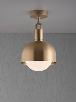 FORKED CEILING / LINEAR / SHADE / GLOBE / OPAL / MEDIUM
