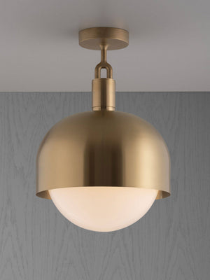 FORKED CEILING / LINEAR / SHADE / GLOBE / OPAL / LARGE