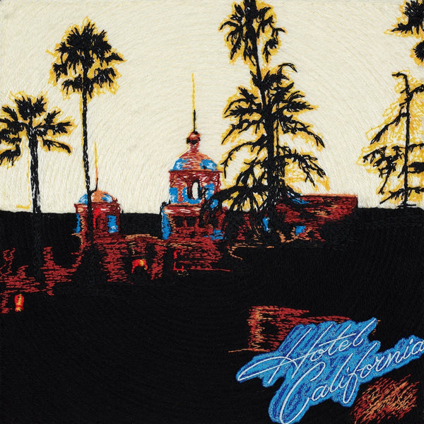 The Eagles, Hotel California - The album series begins with a vintage album sleev