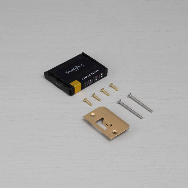 STRIKE PLATE KIT / D SHAPED / STANDARD DOOR