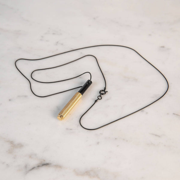 NECKLACE / VERTICAL / CROSS / XTREME / GOLD