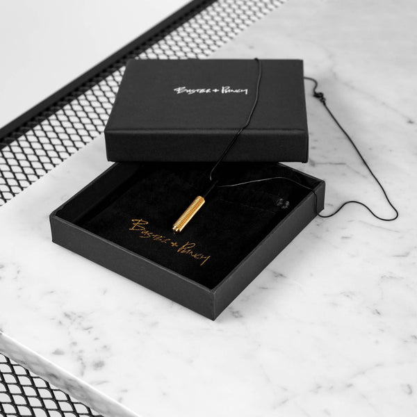 NECKLACE / VERTICAL / CROSS / XTREME / GOLD
