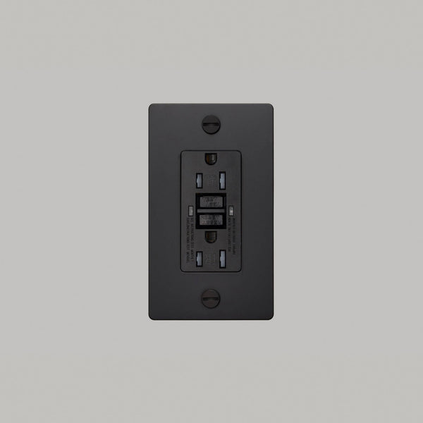 1G DUPLEX OUTLET / GFCI / WITHOUT LOGO