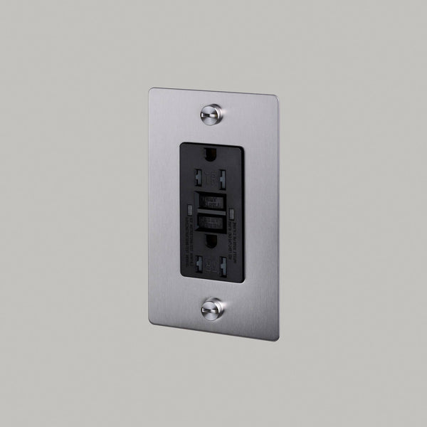 1G DUPLEX OUTLET / GFCI / WITHOUT LOGO