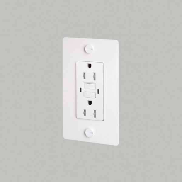 1G DUPLEX OUTLET / GFCI / WITHOUT LOGO