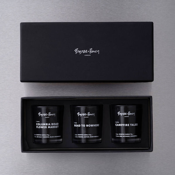ROAD TO NOWHERE COLLECTION / SCENTED CANDLE SET / 75g X 3