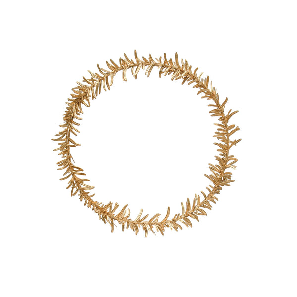 Gold Leaves Wreath