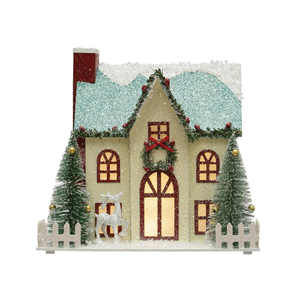 Paper House with Glitter