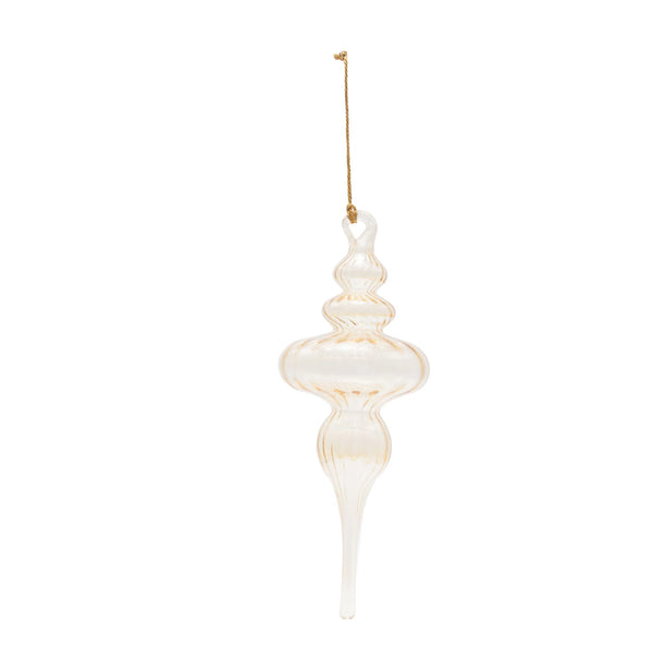 Finial Blown Glass Ornament